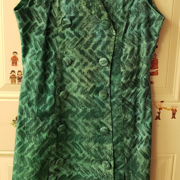Women Long Blazer Jacket Dress - Picture 3 of 4